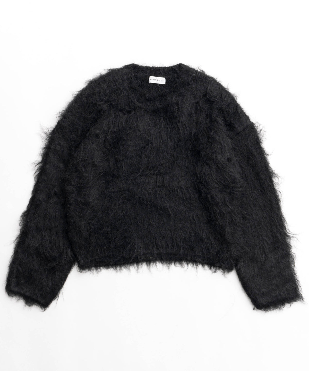 Fluffy Shaggy Knit Pullover