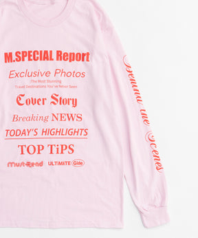 MAGAZINE HEADING Long Sleeve T-shirt