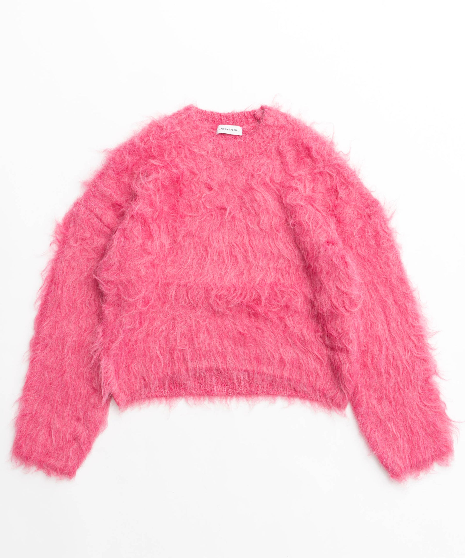 Fluffy Shaggy Knit Pullover