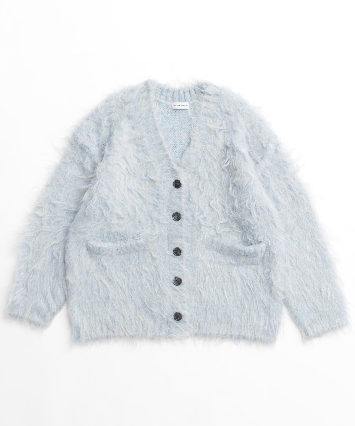 Fluffy Shaggy Knit Cardigan