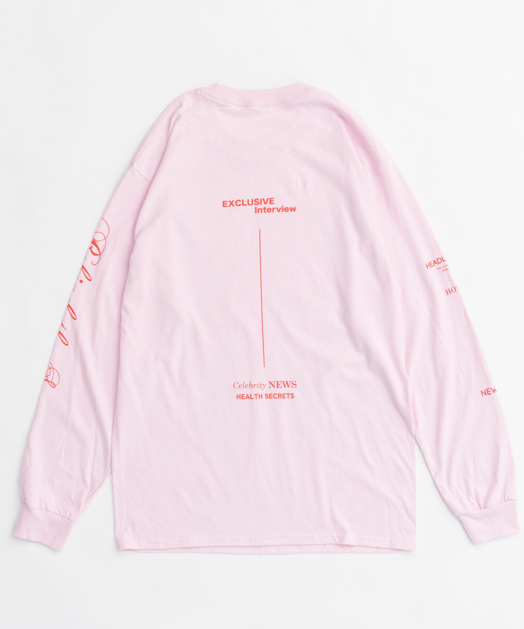 MAGAZINE HEADING Long Sleeve T-shirt