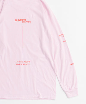 MAGAZINE HEADING Long Sleeve T-shirt