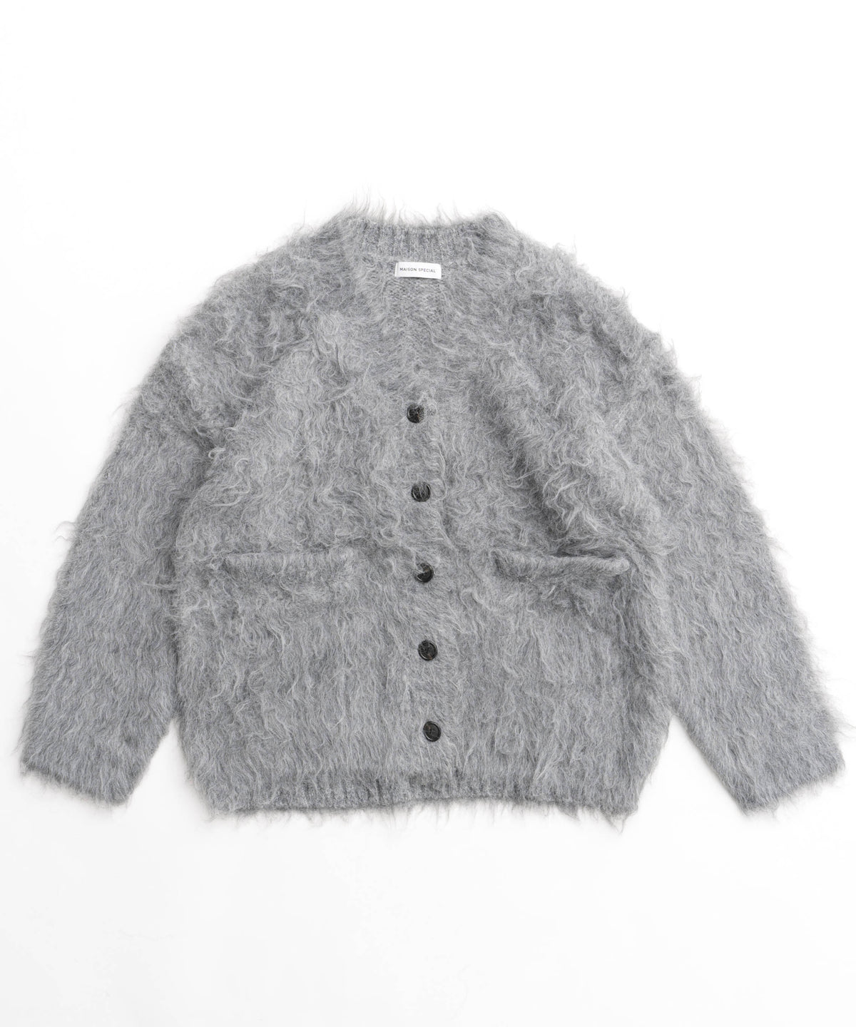 Fluffy Shaggy Knit Cardigan