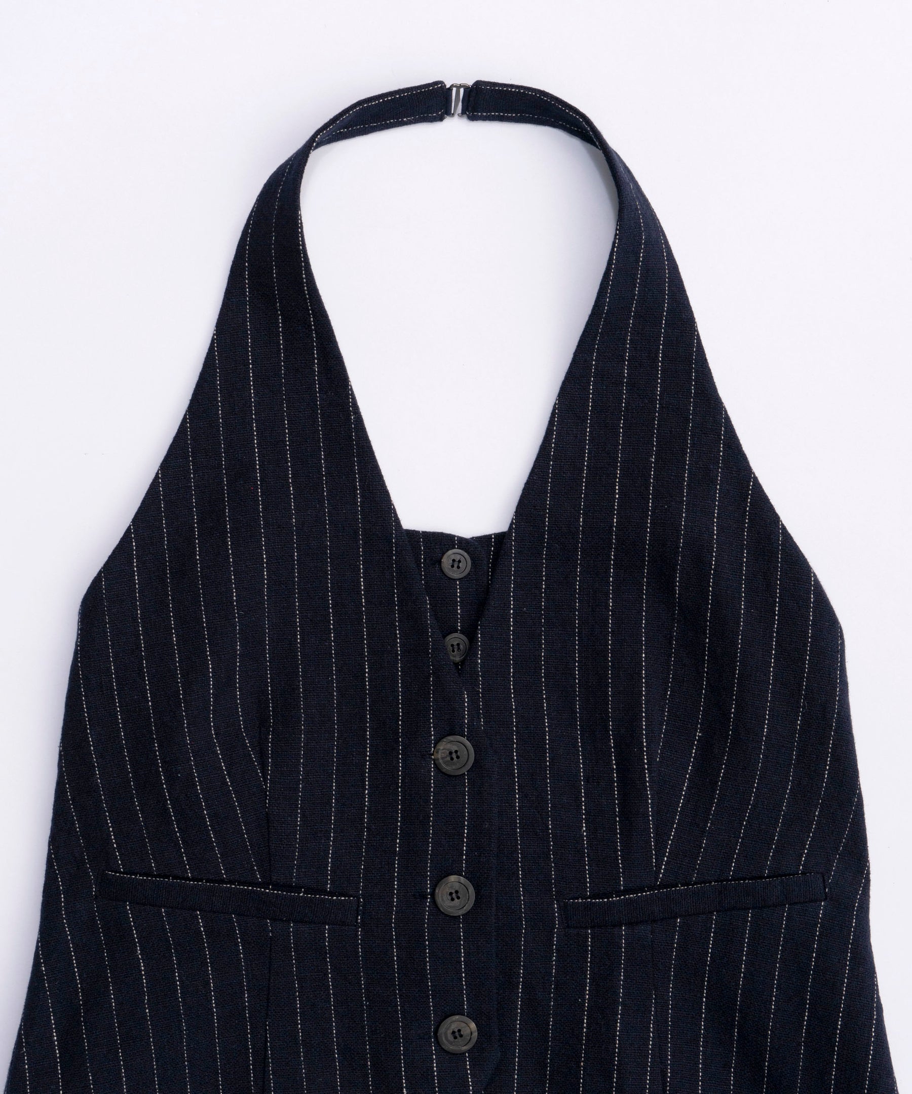 【SALE】Halter Neck Linen Vest