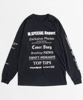 MAGAZINE HEADING Long Sleeve T-shirt