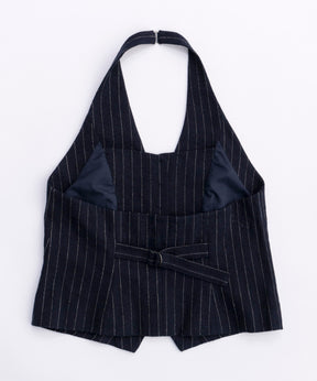 【SALE】Halter Neck Linen Vest