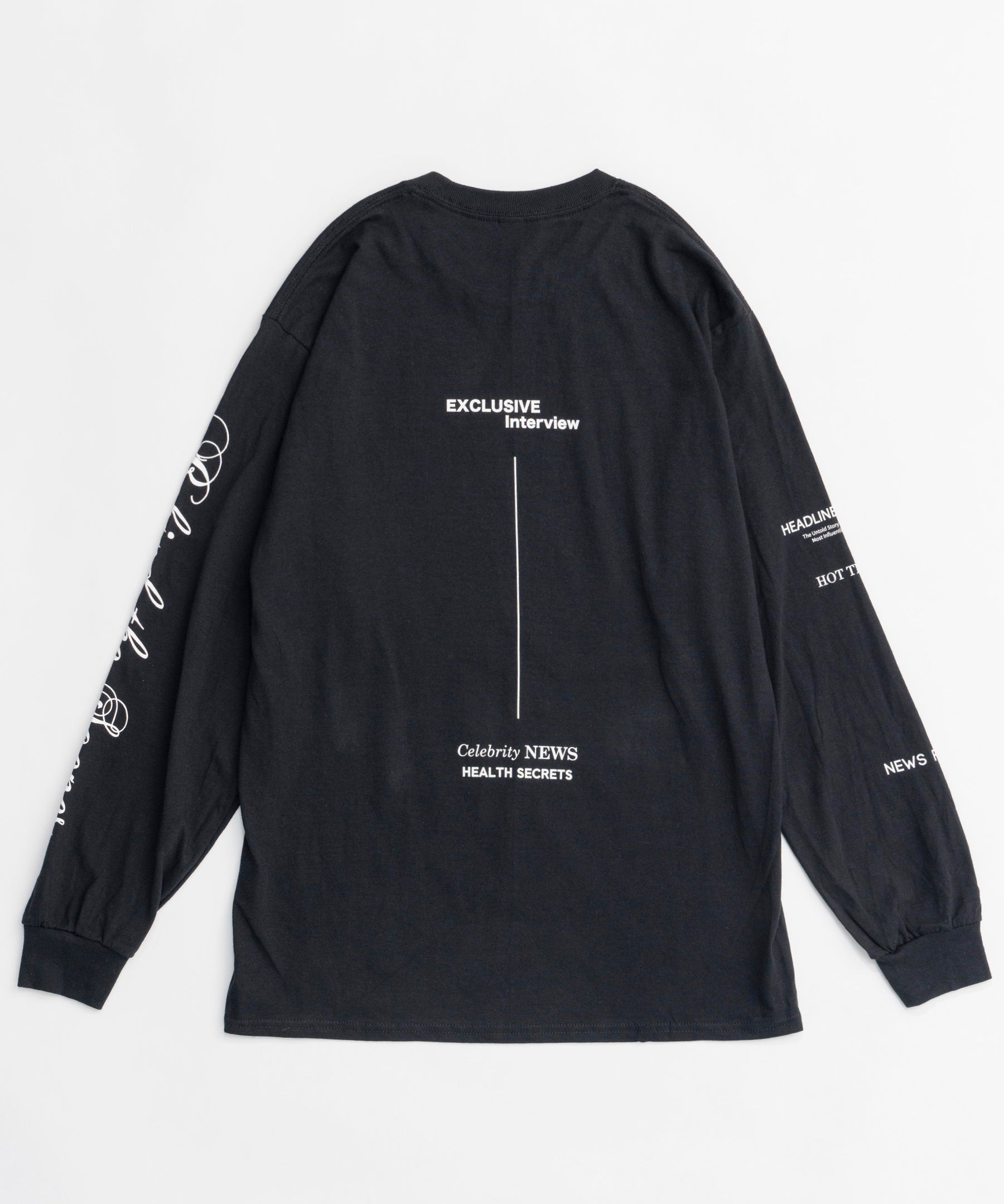 MAGAZINE HEADING Long Sleeve T-shirt