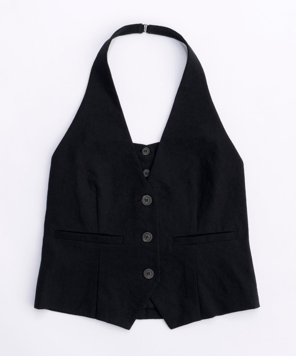 【SALE】Halter Neck Linen Vest