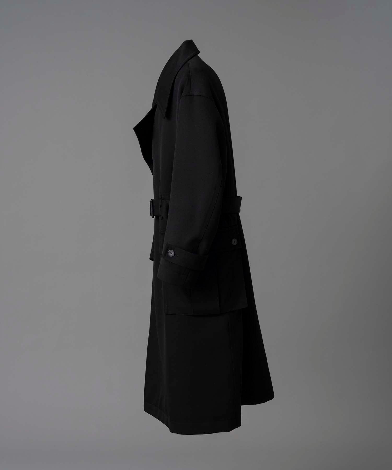 【Italian Dead Stock Fabric】Prime-Over Officer Coat