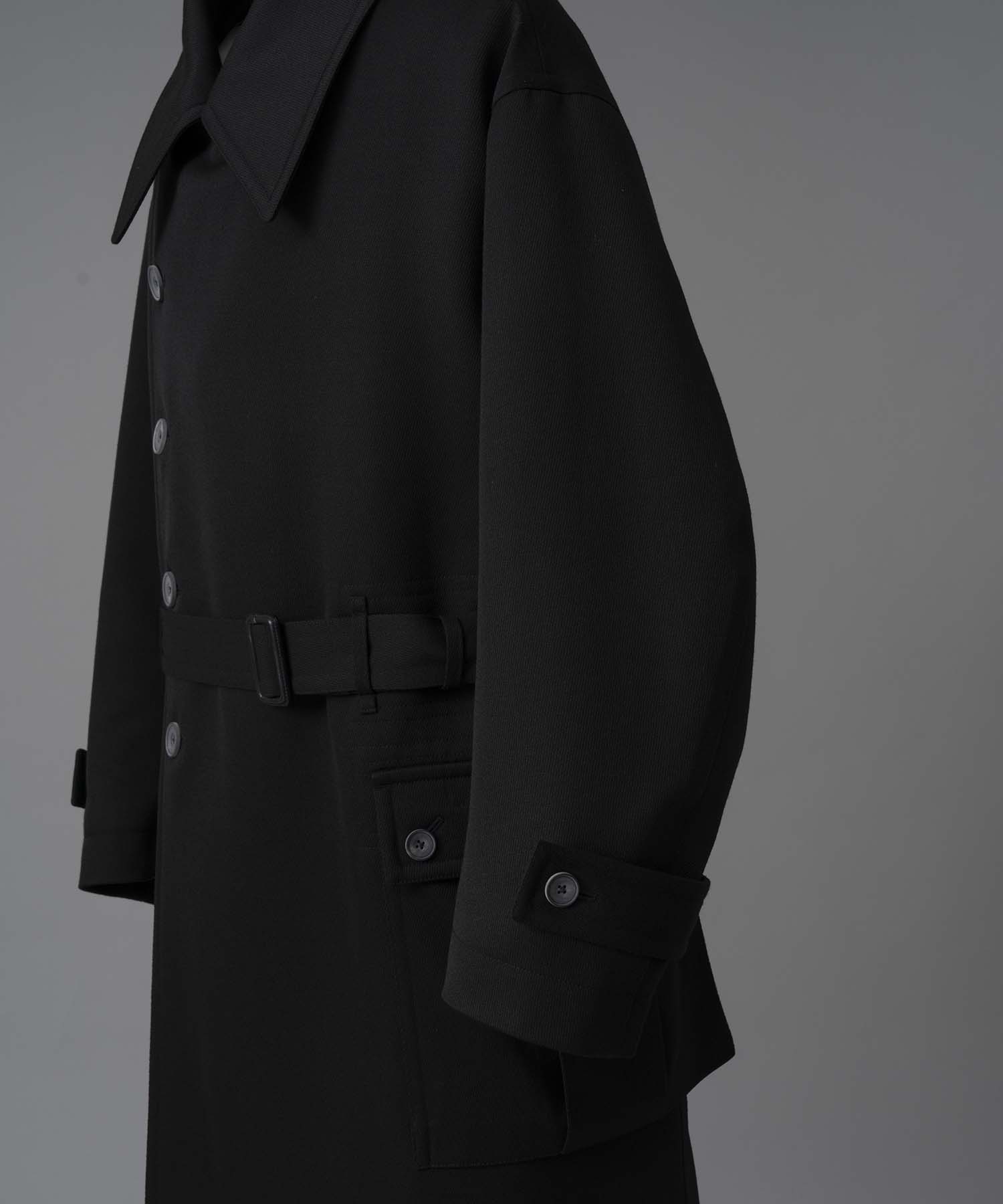 【Italian Dead Stock Fabric】Prime-Over Officer Coat