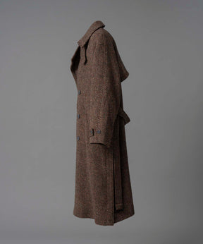 【Italian Dead Stock Fabric】Prime-Over Trench Coat