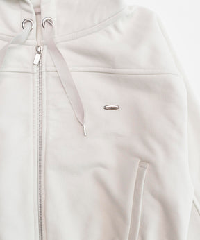 【SALE】Front Zip Short Hoodie