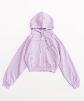 【SALE】Front Zip Short Hoodie