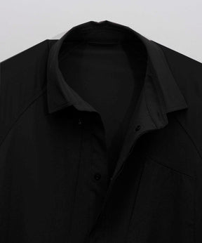 【SPORTS TECH HIGH SPEC LINE】Oversized Many Pockets Zip Shirt