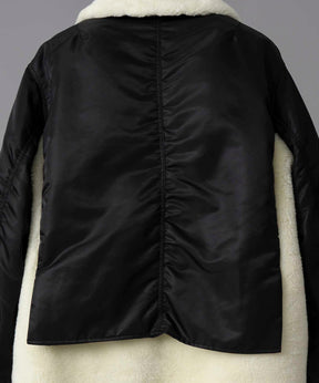 Prime-Over Layering B-3 Flight Jacket