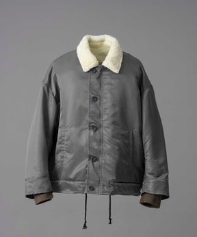 Prime-Over Reversible Boa Blouson