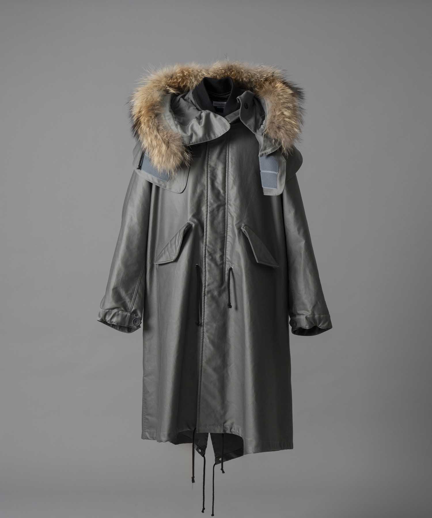 Prime-Over M-65 Mods Coat Combined With MA-1 Flight Jacket