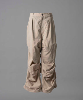 Prime-Wide Random Tucks Parachute Pants