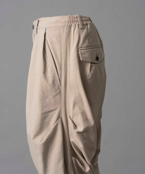 Prime-Wide Random Tucks Parachute Pants