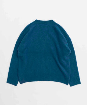 Royal Cashmere Special Blushed Prime-Over Crew Neck Knit Pullover