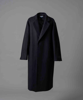 Super140s Prime-Over Melton Chesterfield Coat