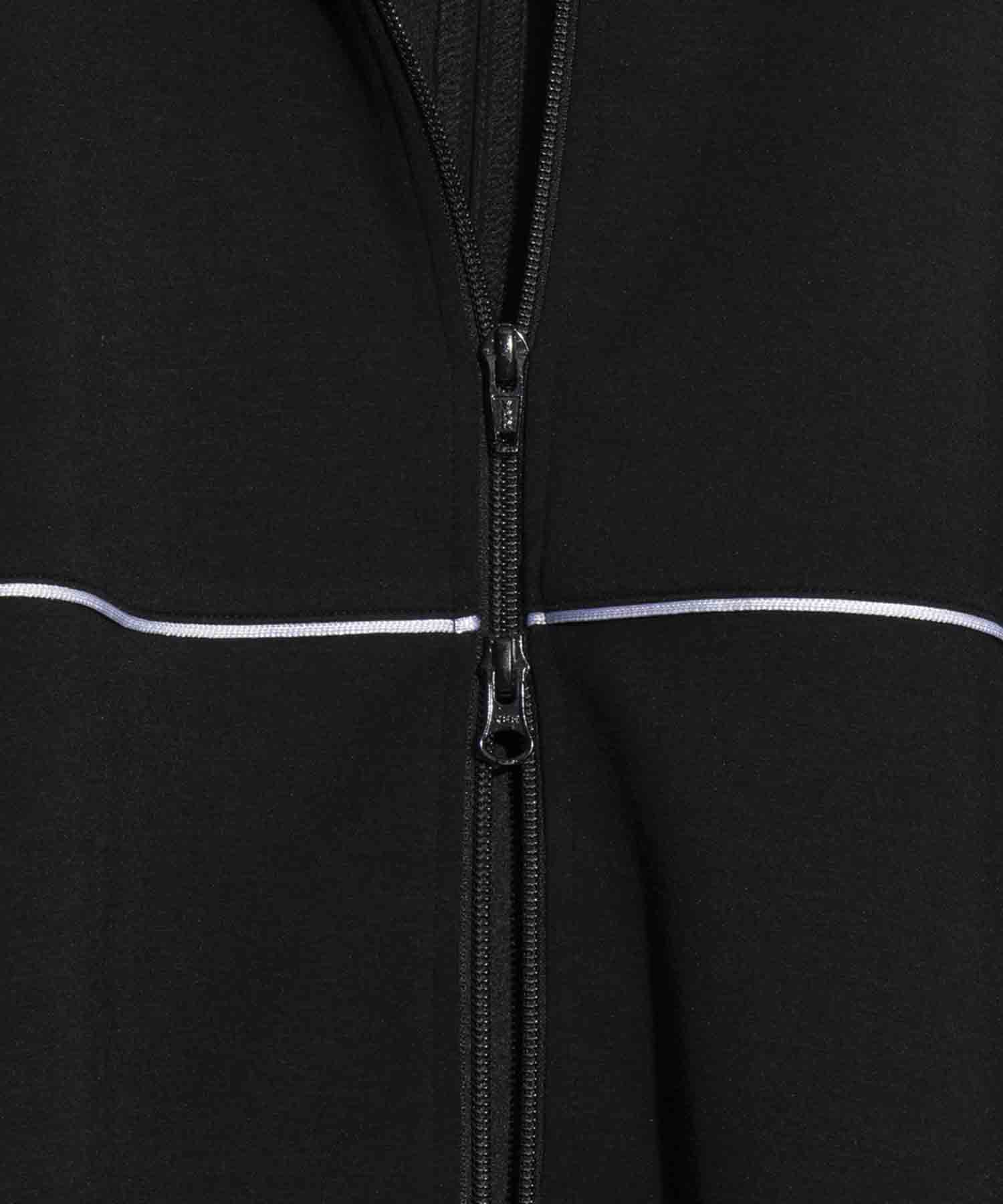 Prime-Over Cardboard Knit Track Jacket