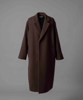 Super170s Prime-Over Melton Chesterfield Coat