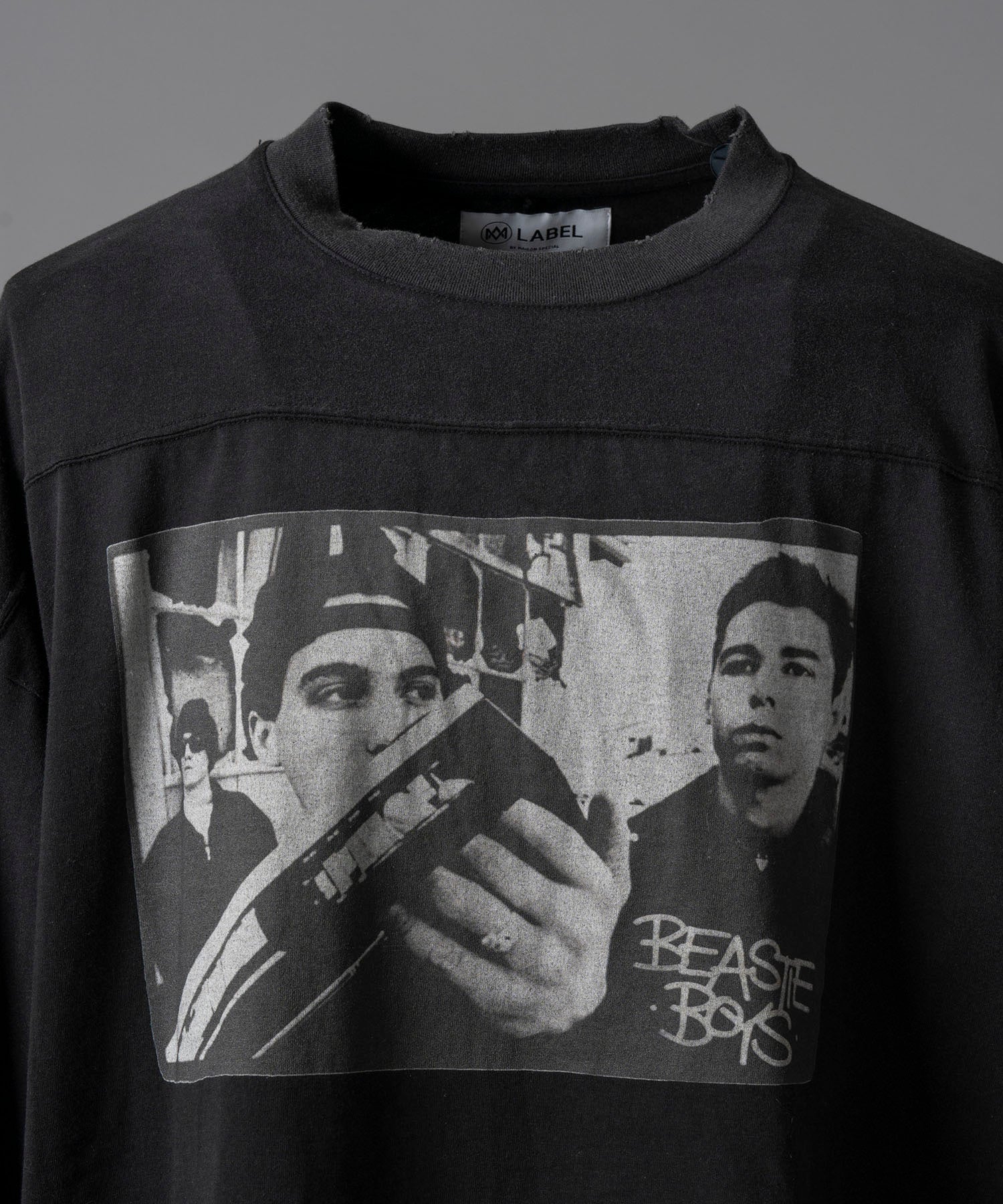 【MA_Label】「Beastie Boys」Prime-Over Crew Neck Long Sleeve T-Shirt