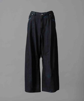 【PRE-ORDER】Three-Dimensional Cutting Denim Pants