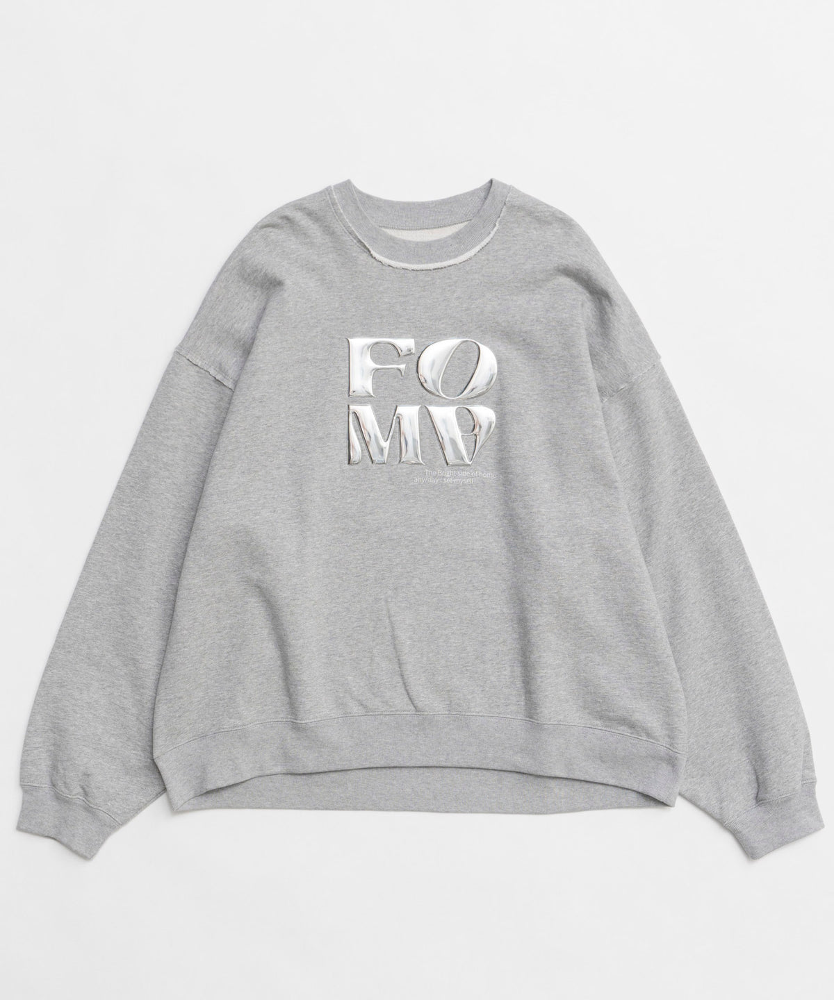 FOAM Puff Printing Pullover