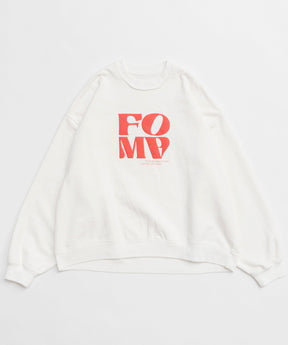 FOAM Puff Printing Pullover