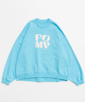 FOAM Puff Printing Pullover