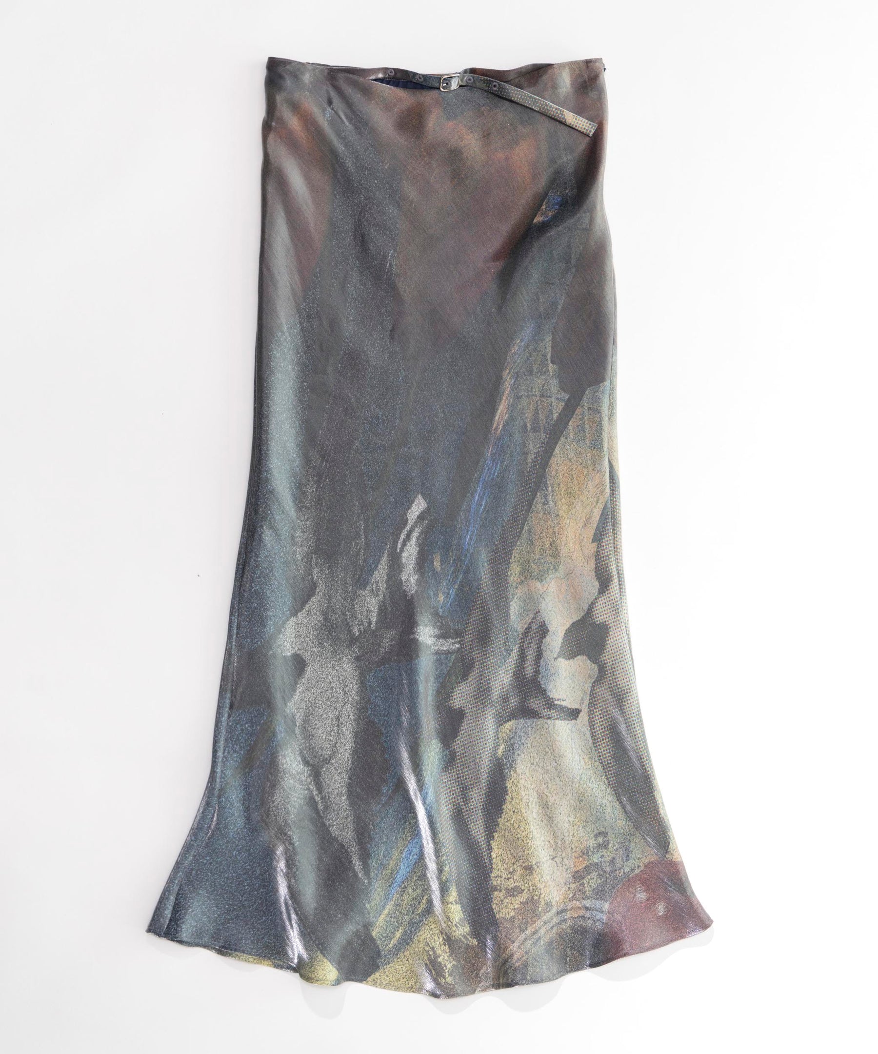 Swallow Imagination Print Skirt