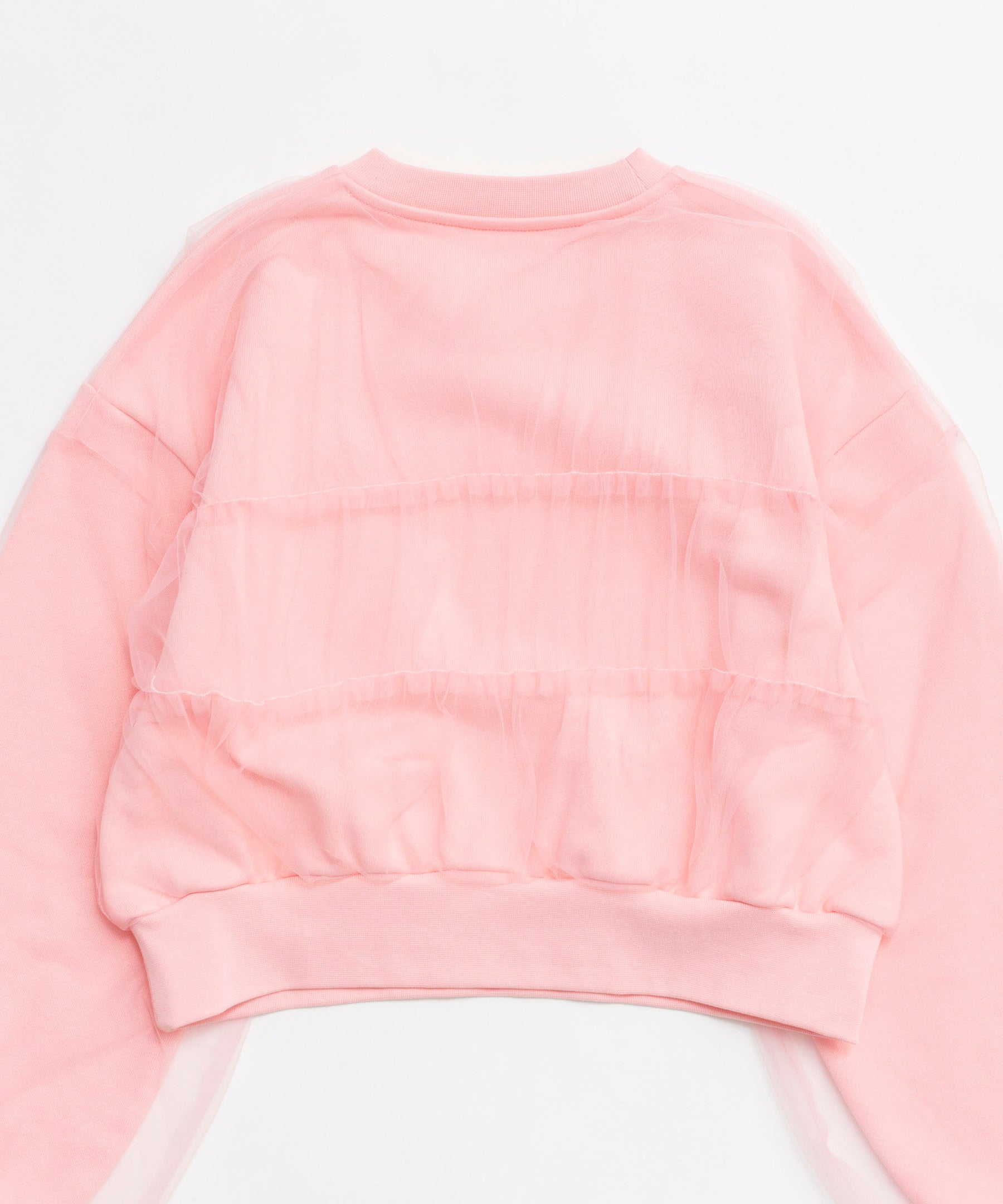 Tulle Layered Sweatshirt