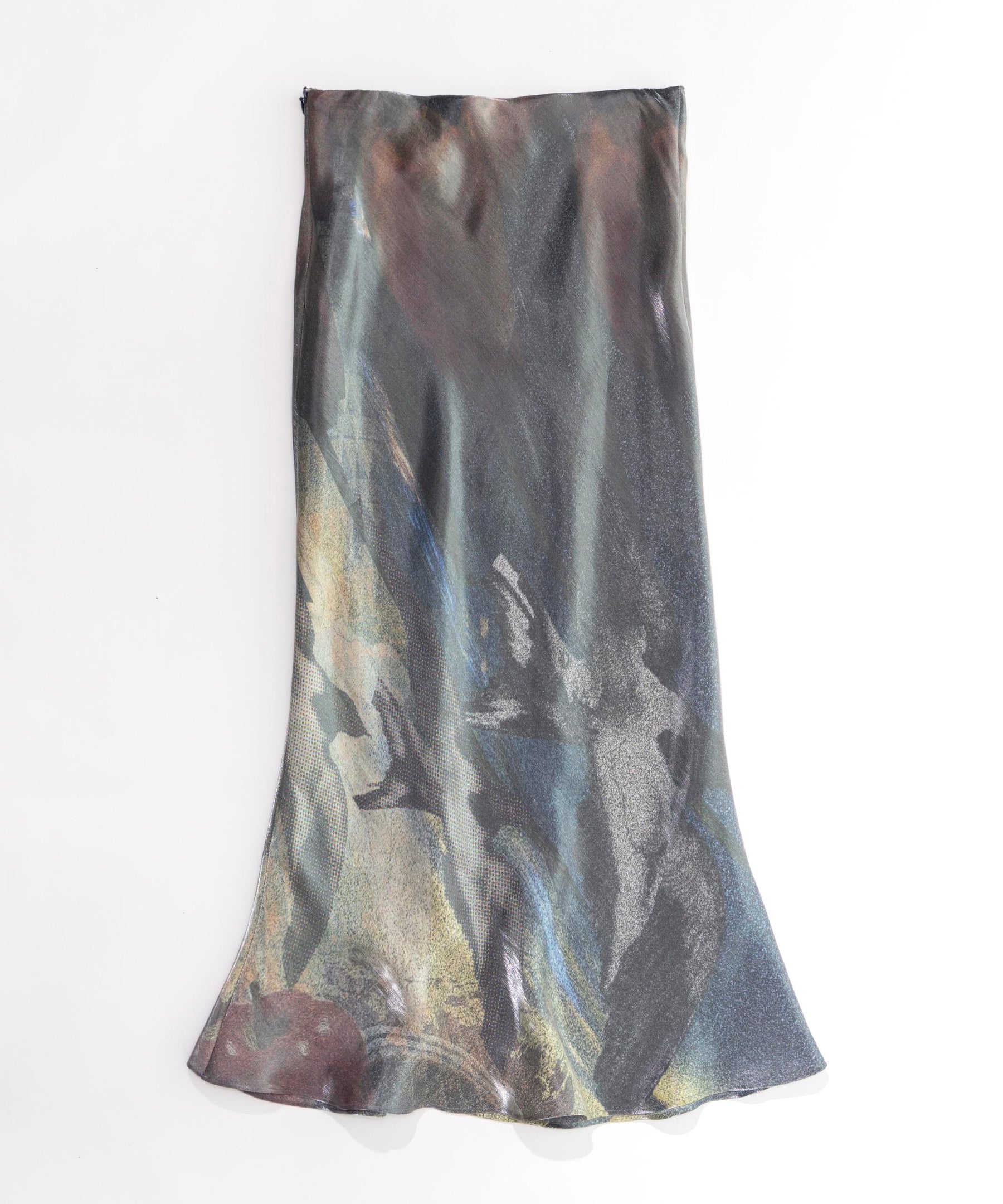 Swallow Imagination Print Skirt