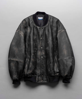 Sheep Leather Prime-Over Stadium Jacket