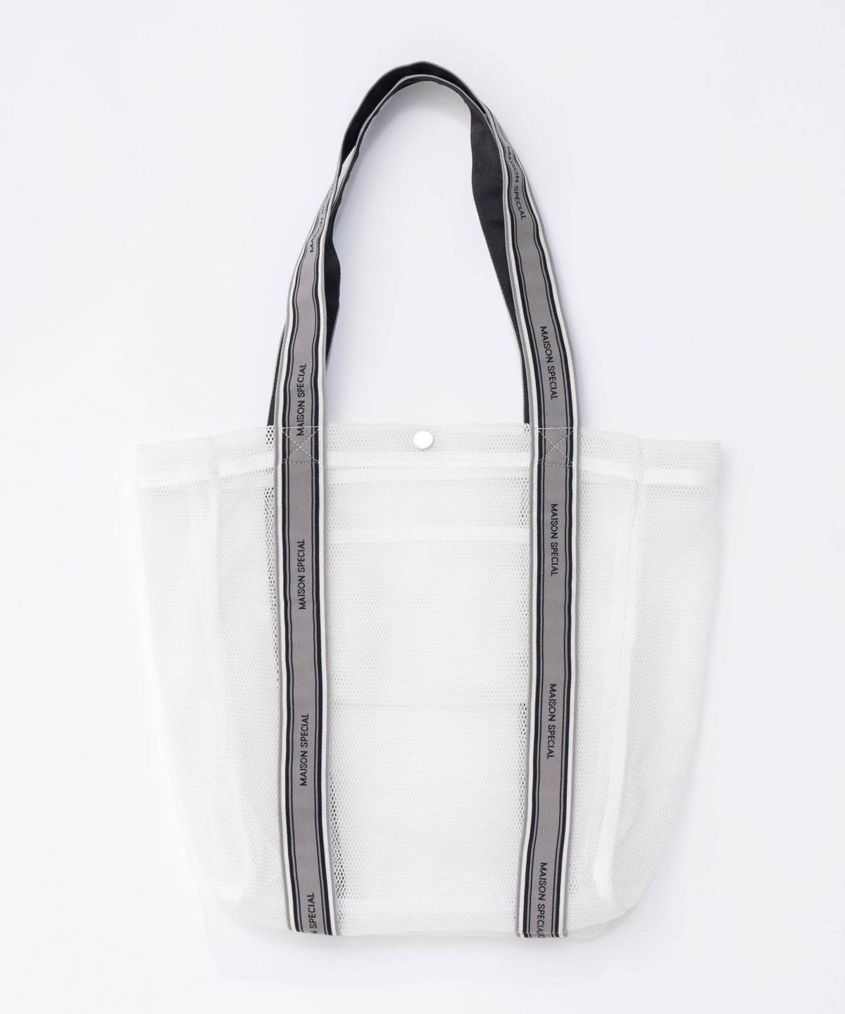 Logo Tape Mesh Bag