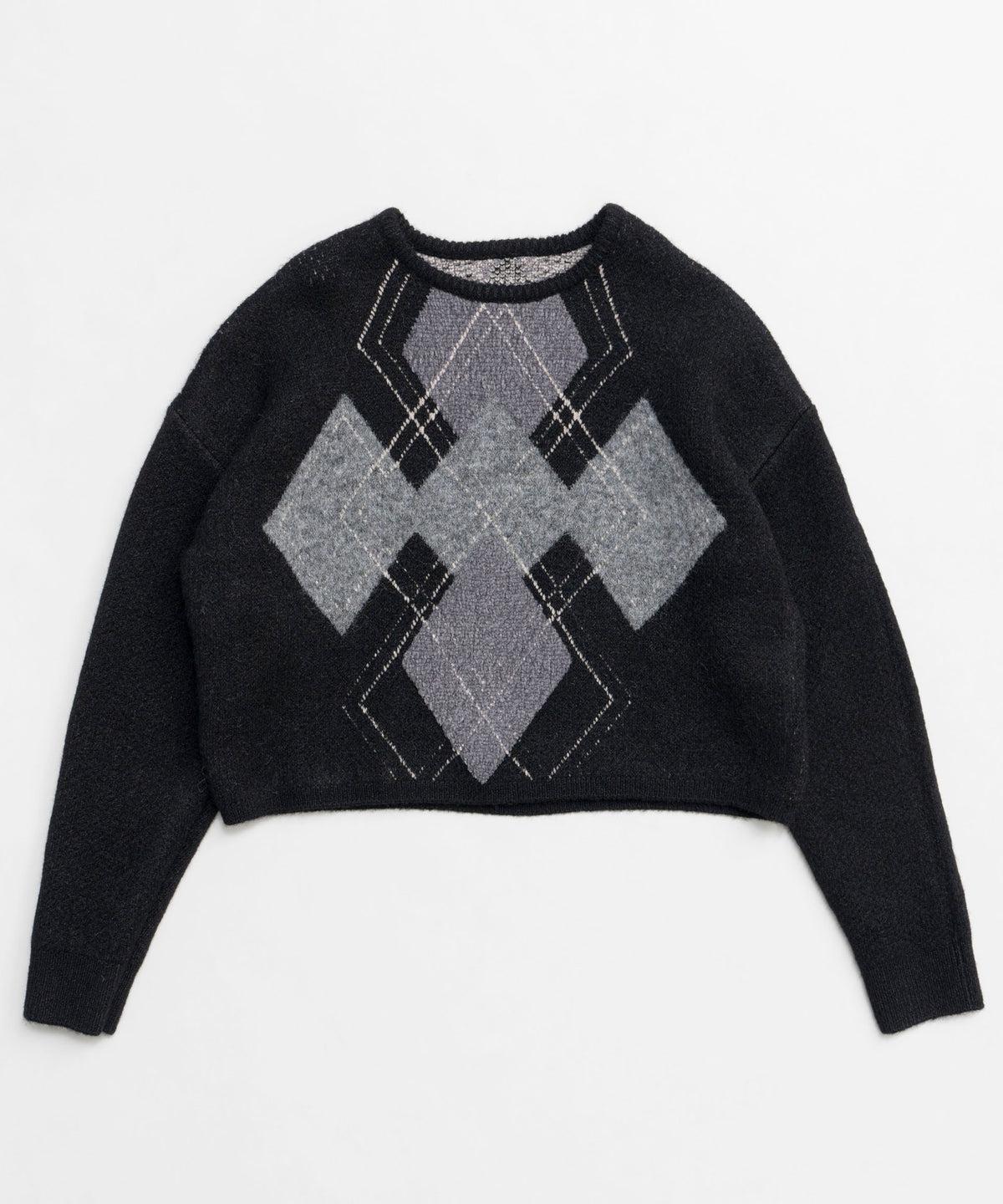 Argyle Knit Tops