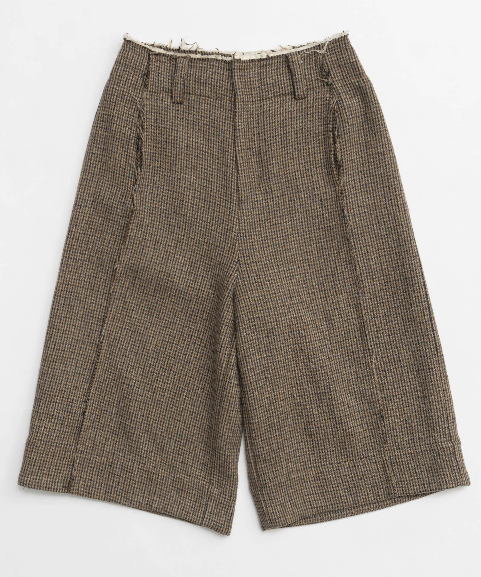 Wool Wide Shorts