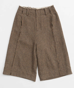 Wool Wide Shorts