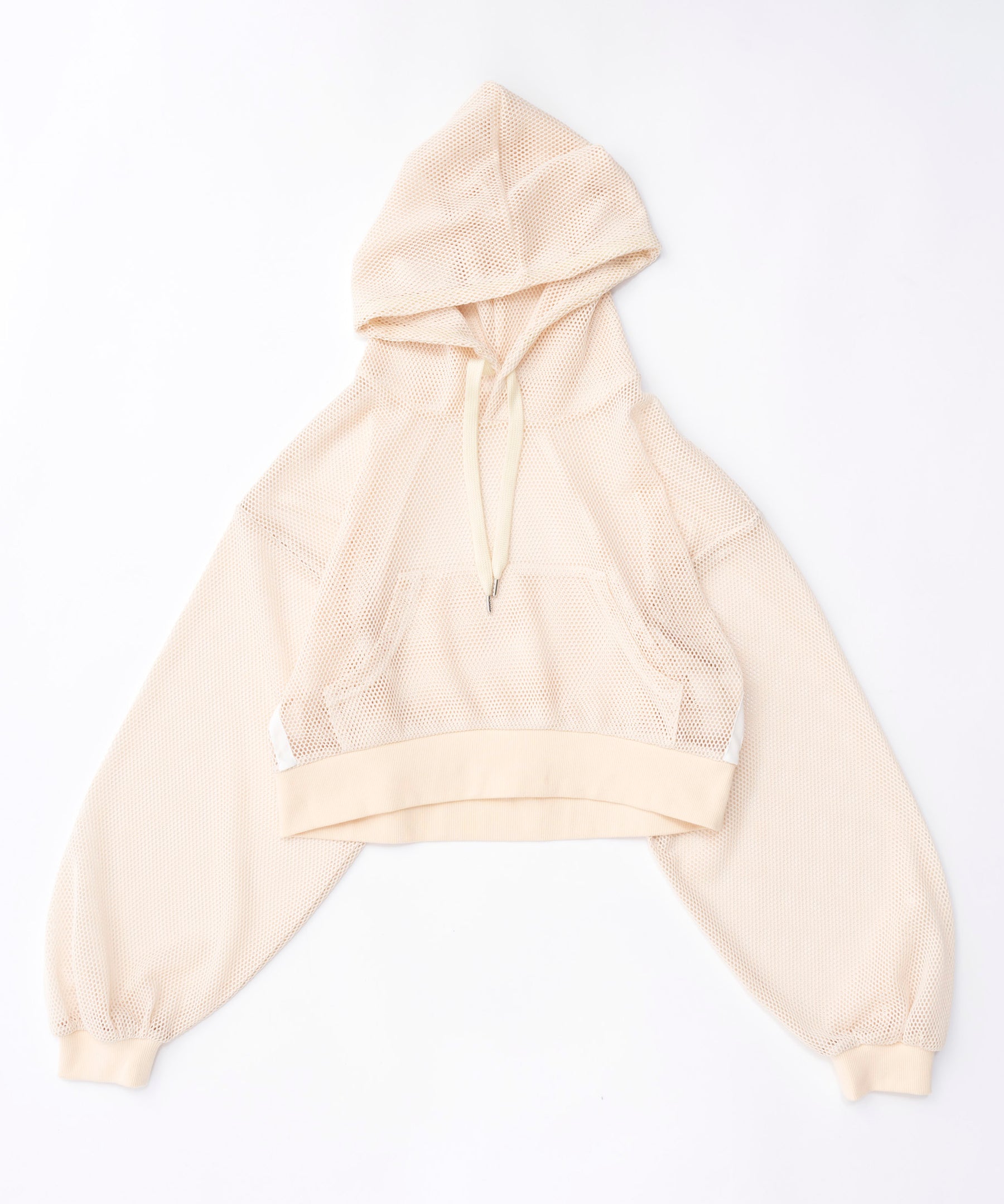 【SALE】Mesh Short Hoodie