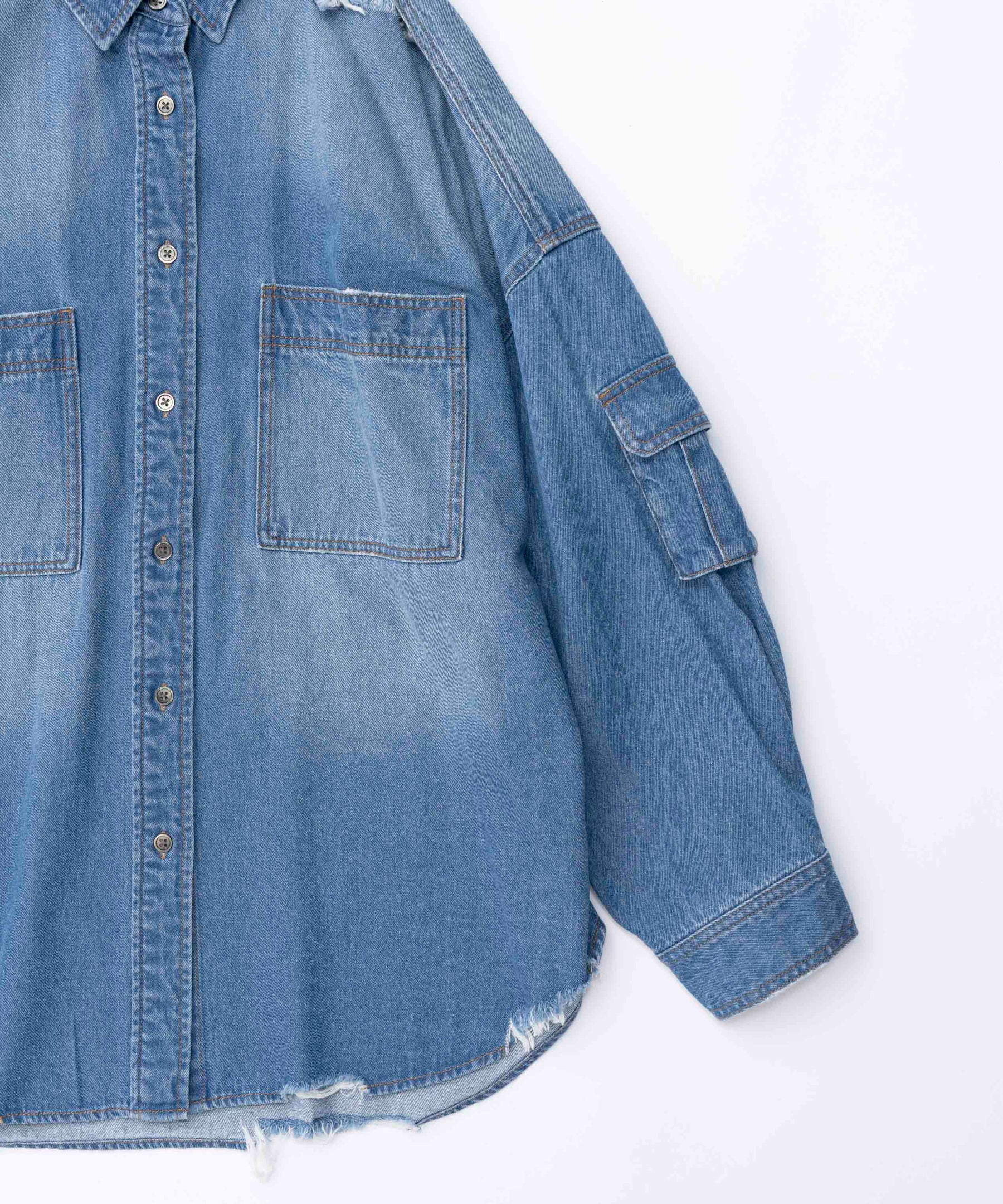 Denim Oversized Shirt