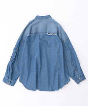 Denim Oversized Shirt