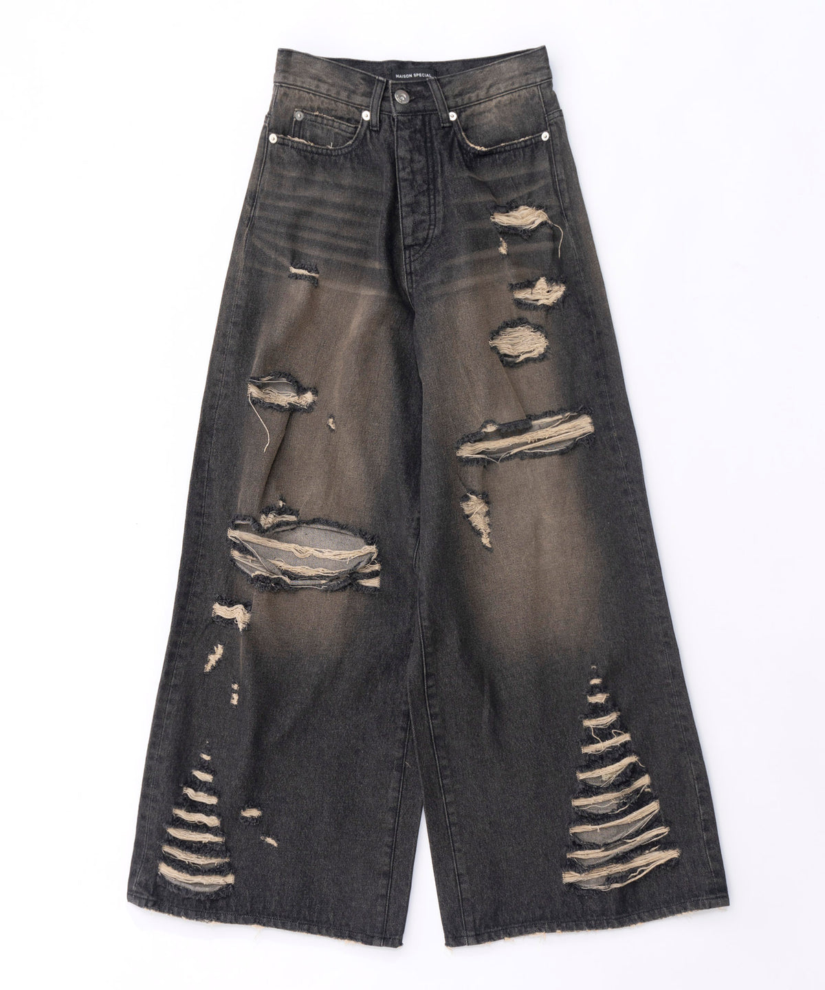 2way High Damage Denim Pants