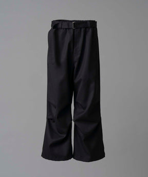 4 Colors Chambray Washable Wool Prime-Wide Snow Pants