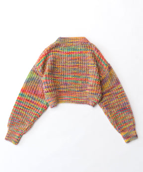 【SALE】Splashed Pattern Knit Wear