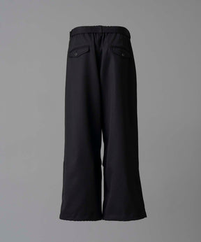 4 Colors Chambray Washable Wool Prime-Wide Snow Pants