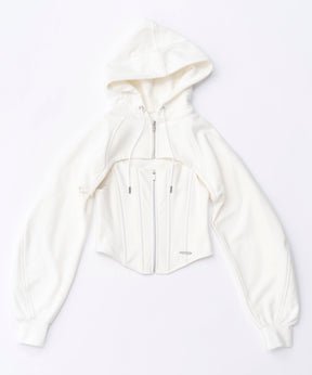 【SALE】Multiway Corset Hoodie