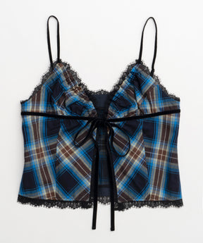 Checkered Lingerie Bustier