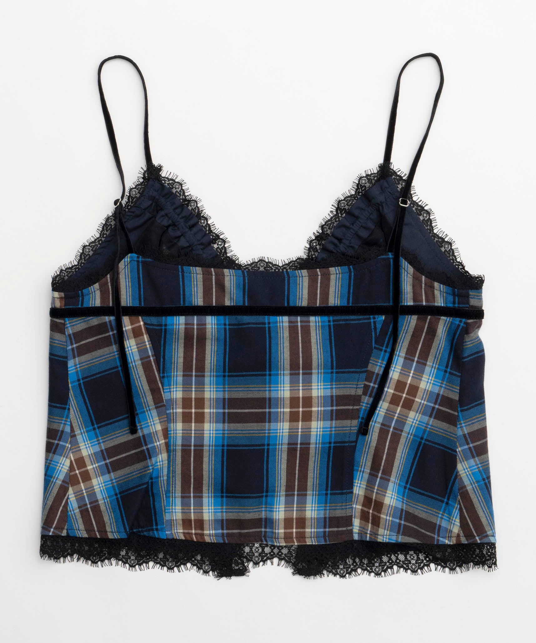 Checkered Lingerie Bustier